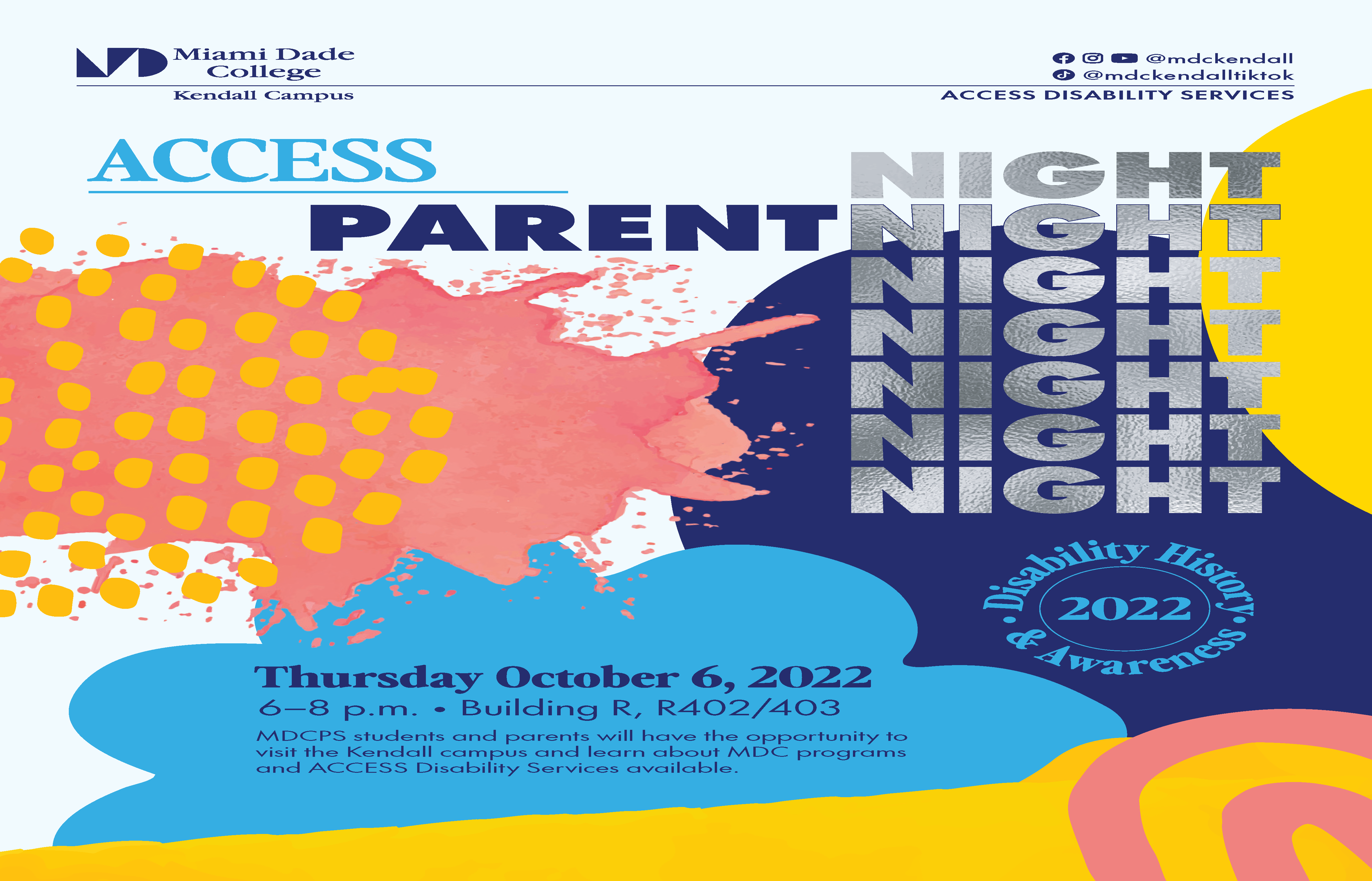 MDC Parent Access Night @ MDC Kendall
